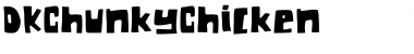 Download DK Chunky Chicken Font Download DK Chunky Chicken Font
