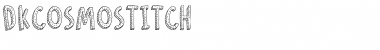 Download DK Cosmo Stitch Font Download DK Cosmo Stitch Font