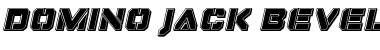 Download Domino Jack Bevel Italic Font Download Domino Jack Bevel Italic Font