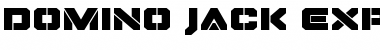 Download Domino Jack Expanded Font Download Domino Jack Expanded Font