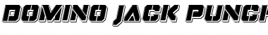 Download Domino Jack Punch Italic Font Download Domino Jack Punch Italic Font