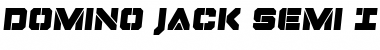 Download Domino Jack Semi-Italic Font Download Domino Jack Semi-Italic Font
