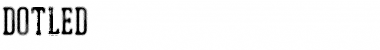 Download DOTLED Font Download DOTLED Font