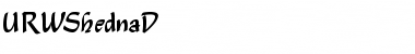 Download URWShednaD Font Download URWShednaD Font