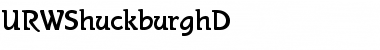 Download URWShuckburghD Font Download URWShuckburghD Font