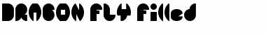 Download DRAGON FLY-Filled Font Download DRAGON FLY-Filled Font