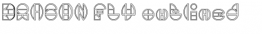 Download DRAGON FLY_outlined Font Download DRAGON FLY_outlined Font