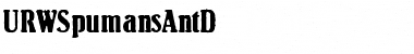 Download URWSpumansAntD Font Download URWSpumansAntD Font