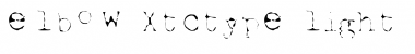 Download Elbow-xtctype Font Download Elbow-xtctype Font