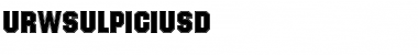 Download URWSulpiciusD Font Download URWSulpiciusD Font