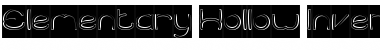 Download Elementary-Hollow-Inverse Font Download Elementary-Hollow-Inverse Font