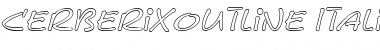 Download CerberixOutline Font Download CerberixOutline Font
