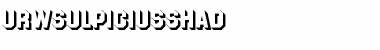 Download URWSulpiciusShaD Font Download URWSulpiciusShaD Font