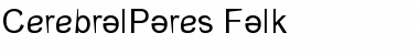 Download CerebralPares Font Download CerebralPares Font