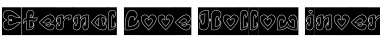 Download Eternal Love-Hollow-inverse Font Download Eternal Love-Hollow-inverse Font