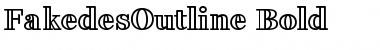 Download Fakedes Outline Font Download Fakedes Outline Font