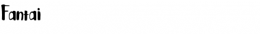 Download Fantai Font Download Fantai Font