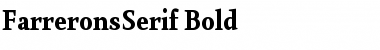 Download Farrerons Serif Font Download Farrerons Serif Font