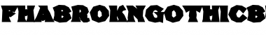 Download FHA Brokn Gothic BustdD NC Font Download FHA Brokn Gothic BustdD NC Font