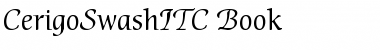 Download CerigoSwashITC Font Download CerigoSwashITC Font