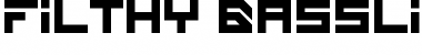 Download Filthy Bassline Font Download Filthy Bassline Font