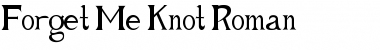 Download Forget Me Knot Font Download Forget Me Knot Font