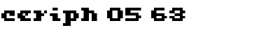 Download ceriph 05_63 Font Download ceriph 05_63 Font