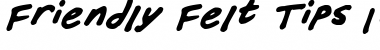 Download Friendly Felt Tips Font Download Friendly Felt Tips Font