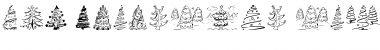 Download Fun Christmas Trees Font Download Fun Christmas Trees Font