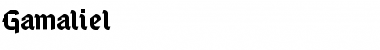 Download Gamaliel Font Download Gamaliel Font
