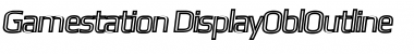 Download Gamestation Display Outline Font Download Gamestation Display Outline Font