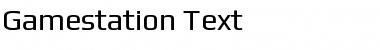Download Gamestation Text Font Download Gamestation Text Font