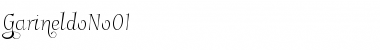 Download GarineldoNo01 Font Download GarineldoNo01 Font