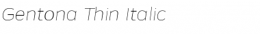 Download Gentona Thin Italic Font Download Gentona Thin Italic Font