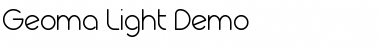 Download Geoma Light Demo Font Download Geoma Light Demo Font