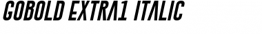 Download Gobold Extra1 Font Download Gobold Extra1 Font