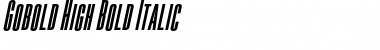 Download Gobold High Bold Font Download Gobold High Bold Font