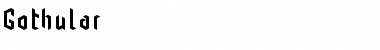 Download Gothular Font Download Gothular Font