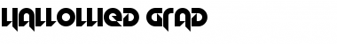 Download Hallowed Grad Font Download Hallowed Grad Font