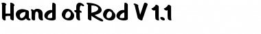 Download Hand of Rod V 1.1 Font Download Hand of Rod V 1.1 Font