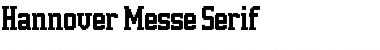 Download Hannover Messe Serif Font Download Hannover Messe Serif Font