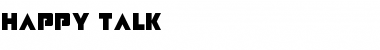 Download Happy Talk Font Download Happy Talk Font