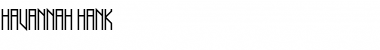 Download Havannah Hank Font Download Havannah Hank Font