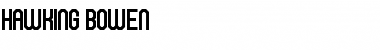 Download Hawking Bowen Font Download Hawking Bowen Font