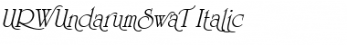Download URWUndarumSwaT Font Download URWUndarumSwaT Font