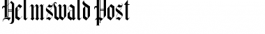 Download Helmswald Post Font Download Helmswald Post Font