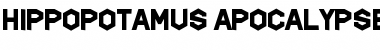 Download Hippopotamus Apocalypse Font Download Hippopotamus Apocalypse Font