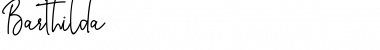 Download Barthilda Font Download Barthilda Font