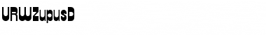 Download URWZupusD Font Download URWZupusD Font