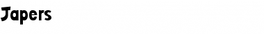 Download Japers Font Download Japers Font